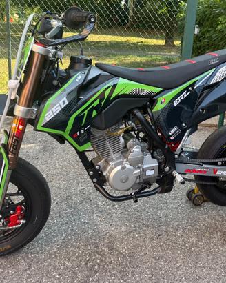 PIT BIKE MOTARD 250cc 12 POLLICI