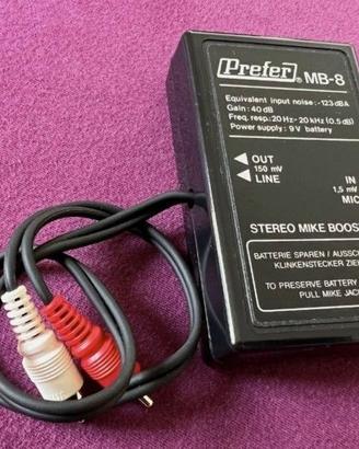 Preamplificatore Microfonico Prefer MB-8