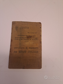 Libretto originale Garelli Mosquito