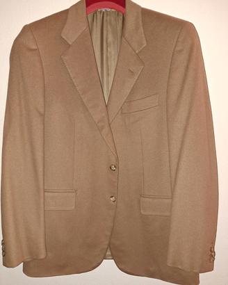 giacca in lana cammello