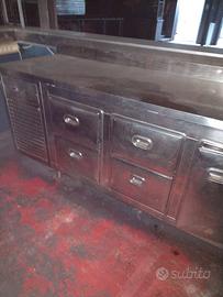 Banco frigo in acciaio inox