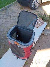 zaino trasportino per cani