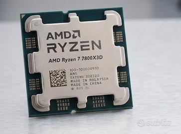 🔥 AMD Ryzen 7 7800X3D – PARI AL NUOVO