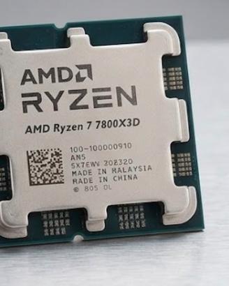 🔥 AMD Ryzen 7 7800X3D – PARI AL NUOVO