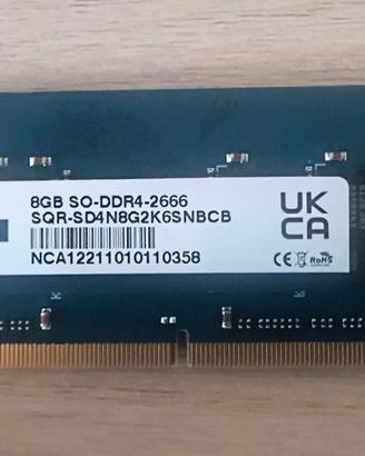 RAM 8GB DDR4 SODIMM