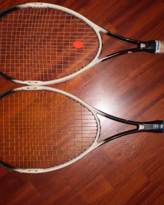 RACCHETTE TENNIS WILSON E PRINCE CON BORSONE
