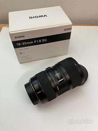 Sigma 18-35mm f/1.8 EF