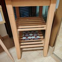 Carrello portavivande IKEA in legno