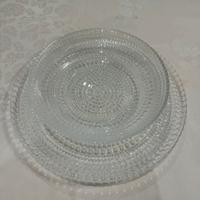 Servizio piatti vetro da 6