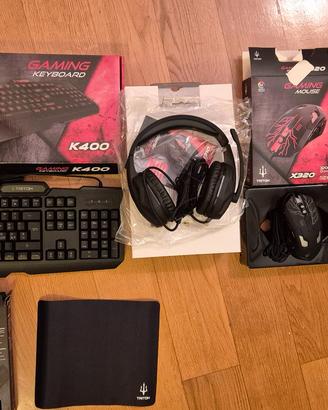Kit Gaming Completo Triton KT410 – Nuovo
