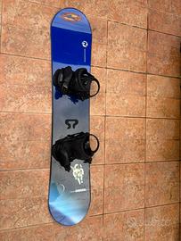 Tavola Rossignol 124 cm + attacchi head misura s