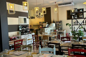 Pizzeria con piccola cucina