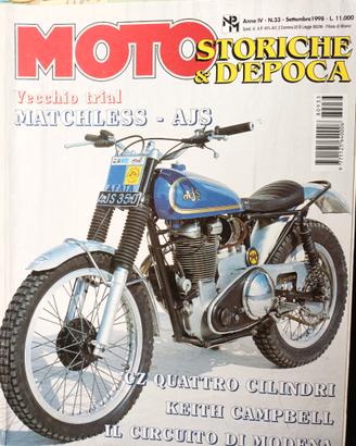 rivista MOTO STORICHE & D'EPOCA numero 33