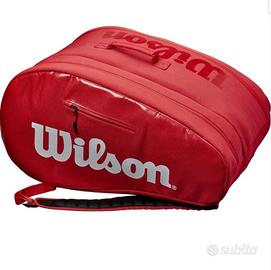 Borsa Wilson Padel Super Tour Bag rossa