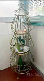 Etagere portabottiglie vintage