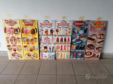 Tabella gelati in Lire 