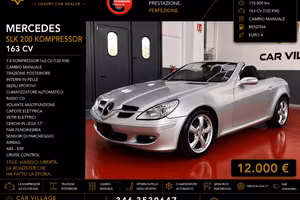 Mercedes-benz SLK 200 Kompressor cat