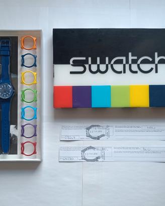Cofanetto Swatch originale 2010 – 2 orologi con ac
