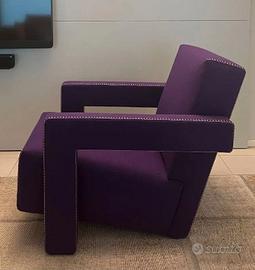 CASSINA Utrecht 637 NUOVA Lana KVDRADT VIOLA 13L
