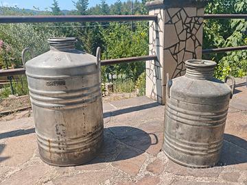 Fusti in ferro zincato da 25 e 50 L