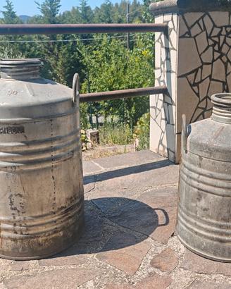 Fusti in ferro zincato da 25 e 50 L