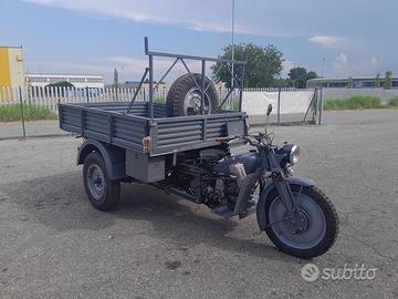 Moto Guzzi Ercole 500CC Ribaltabile 1953 Restaurat