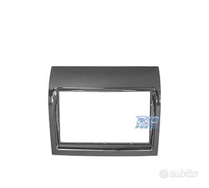 CORNICE NERA LUCIDA RADIO 2-DIN PER CITROEN JUMPER