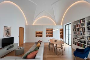 Cieloterra con volte a stella in centro