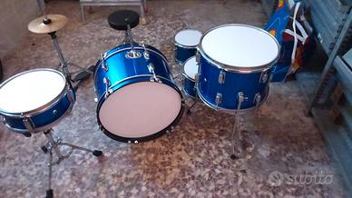 batteria acustica bambino 