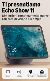 Amazon Echo Show 11 (ultimo modello) - Schermo 11"
