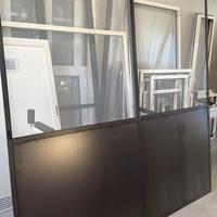 Zanzariera scorrevole grigia