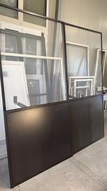 Zanzariera scorrevole grigia