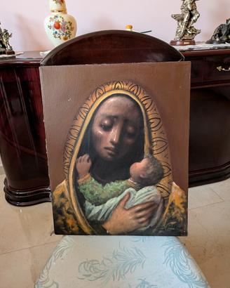 Coppia di dipinti dell'artista nolano Antonio Sole