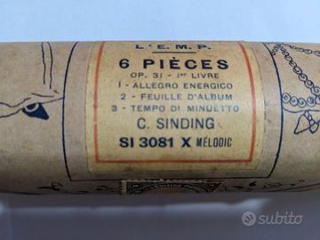 Rullo sonoro traforato Autopiano Vintage Collezion