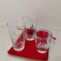 3 bicchierini Vintage