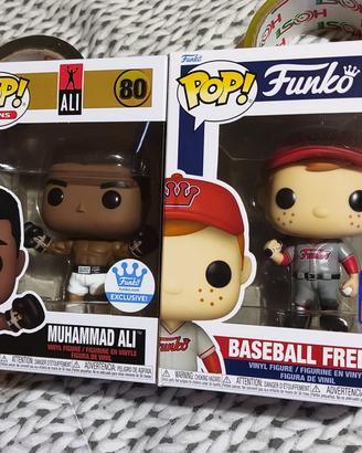 Lotto funko pop ali 80 boxe e freddy 208
