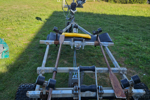 Carrello barca gommone motorizzato