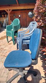 Sedie giardino e ufficio