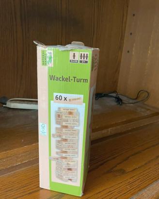 Jenga Wackel-Turm gioco ad incastro torre legno
