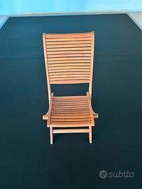 4 sedie in legno massello – Alexia Balau Collectio