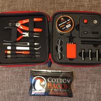 Set accessori fai da te per coil/resistenze vaping