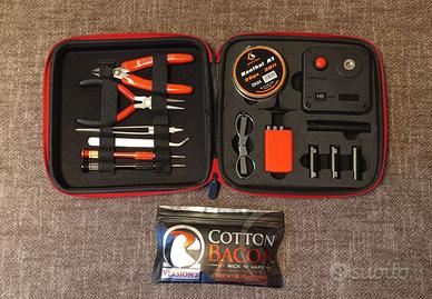 Set accessori fai da te per coil/resistenze vaping