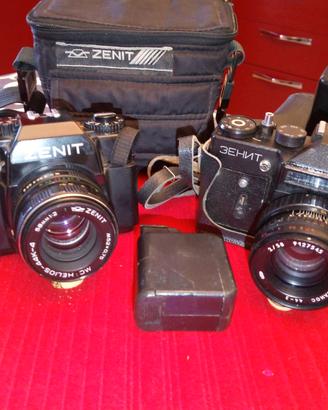 macchine fotografiche Zenith 122k e 3EHNT 