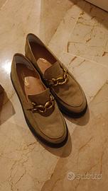 Mocassini in camoscio Helene Rouge - Tg. 40