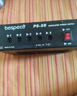 alimentatore per pedali Bespeco ps50.