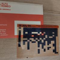 microfiche alfa 90 blindata originale 