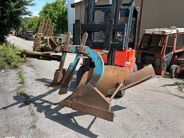 aratro monovomere singolo meccanico