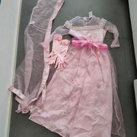 vestito carnevale Barbie principessa 