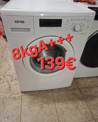 Lavatrice Ignis 8kg classe Apiupiupiu 