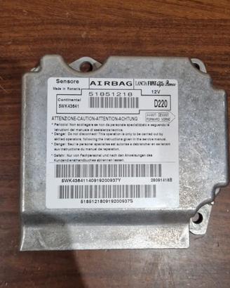 Centralina airbag alfa fiat lancia